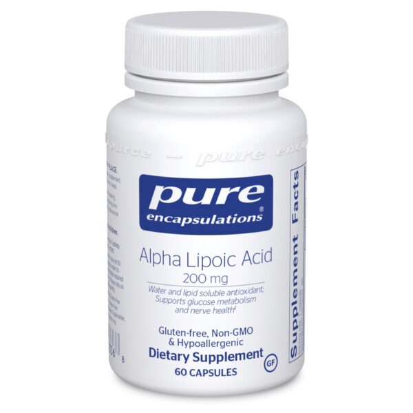 Alpha Lipoic Acid 200 mg. 60's