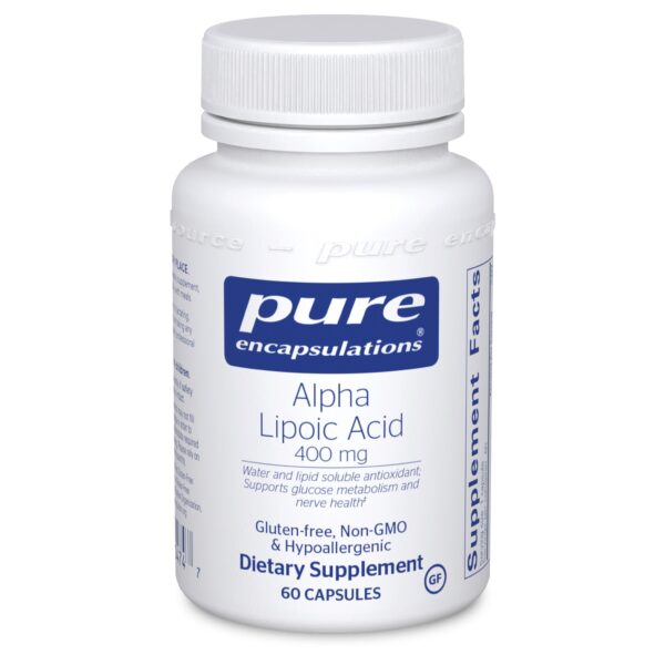 Alpha Lipoic Acid 400 mg. 60's